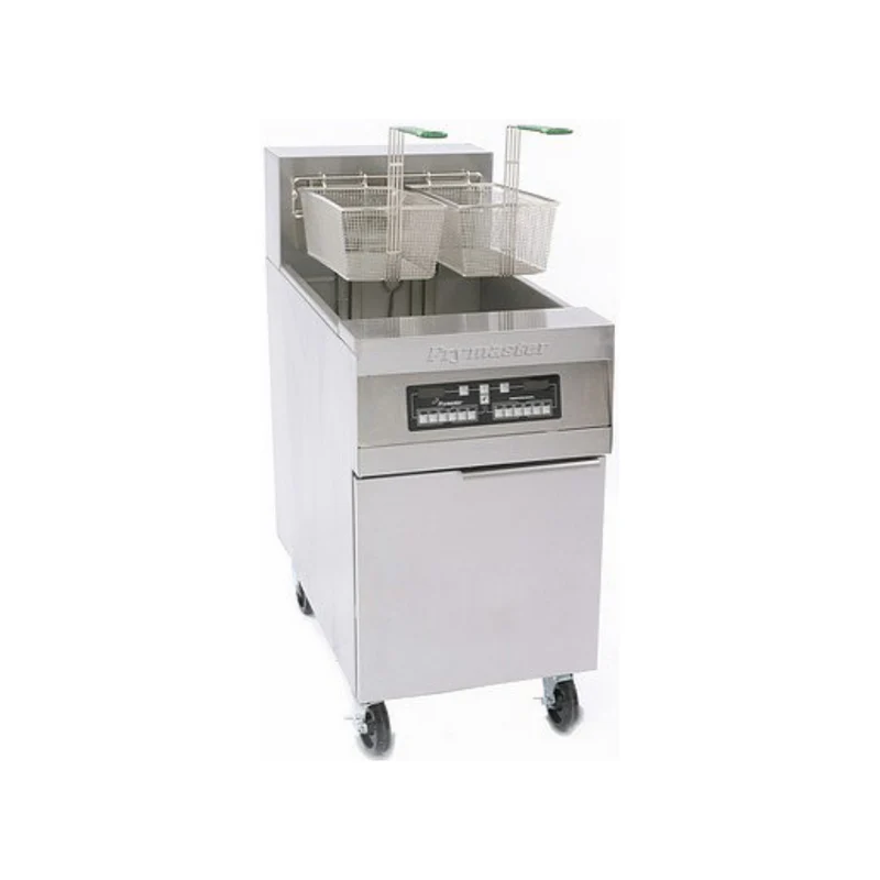 Friteuse électrique haut rendement - avec relevage automatique des paniers avec computer - 70 Kg/h