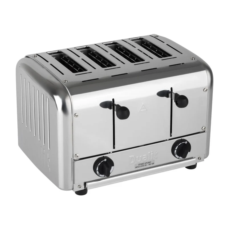 Grille-pain traiteur 4 tranches inox Dualit 49900
