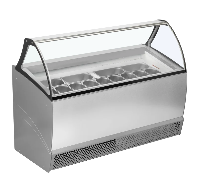 Vitrine ventilée pour glace en bac