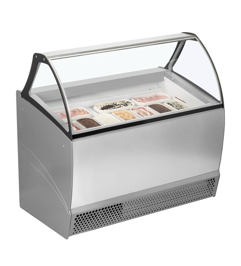 Vitrine ventilée pour glace en bac
