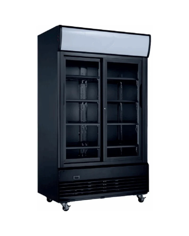 Armoire à boisson 2 portes vitrées - 800L