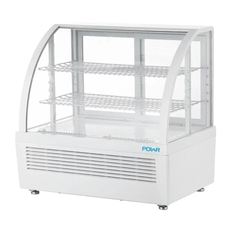 Vitrine réfrigérée de comptoir Polar C-Serie 100 Litres blanche