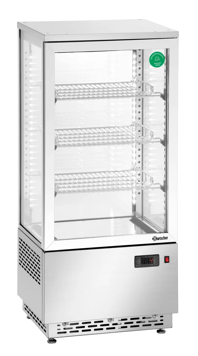 Vitrine réfrigérée Mini 78L inox A2CH