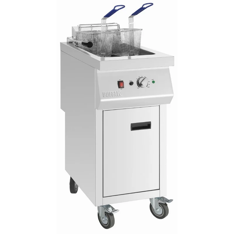 Friteuse électrique sur coffre Buffalo 12 kW