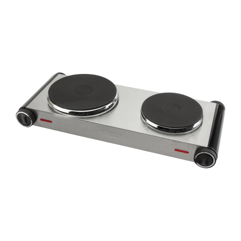 Plaque chauffante 2 brûleurs Tristar KP-6248 inox