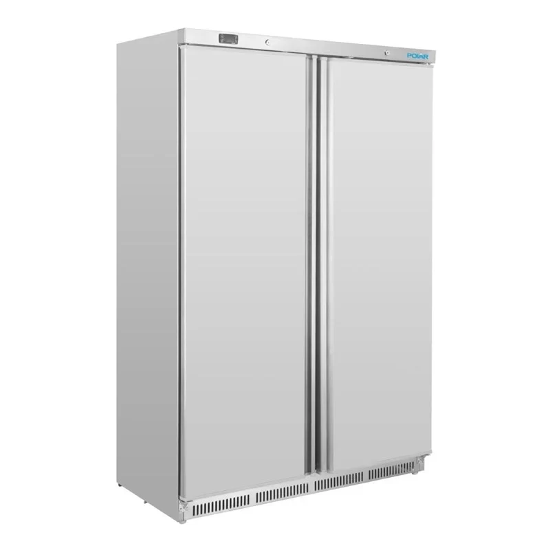 Armoire réfrigérée Polar Série C 744 Litres, 2 portes, inox