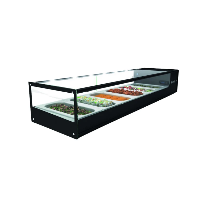 Vitrine réfrigérée TAPAS à poser 4 GN 1/3