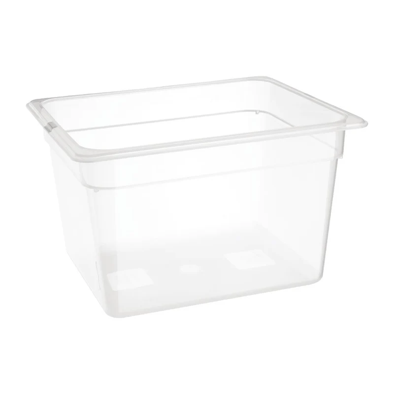 Bac en polypropylène GN 1/2 sans couvercle Nisbets Essentials 200mm