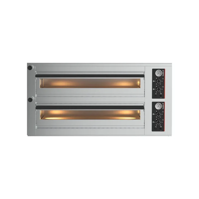 Four à pizza mécanique 4+4 pizzas - 1130x1010x830mm