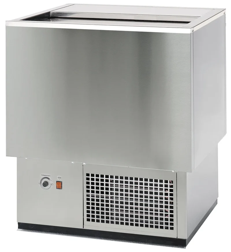 Coffre réfrigéré à bouteilles professionnel 110 Litres - Inox