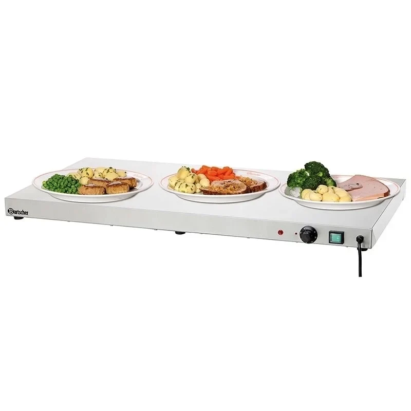 Plaque chauffante, L 1000 x P 500 x H 64 mm