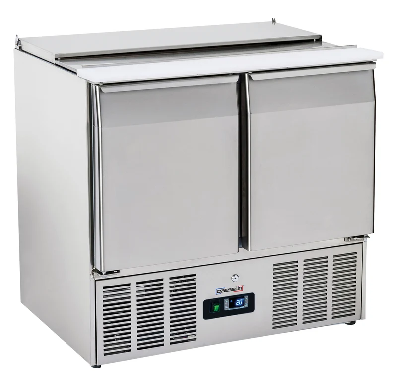 Saladette de préparation 2 portes 900