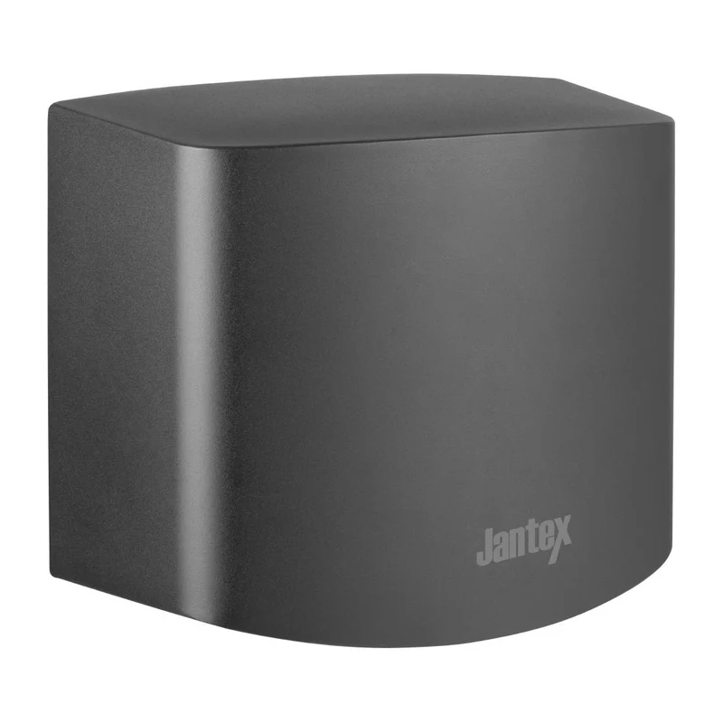 Sèche-mains en acier inoxydable Jantex noir