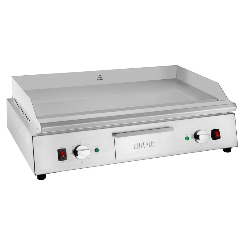 Plancha chromée double zone Buffalo 790mm