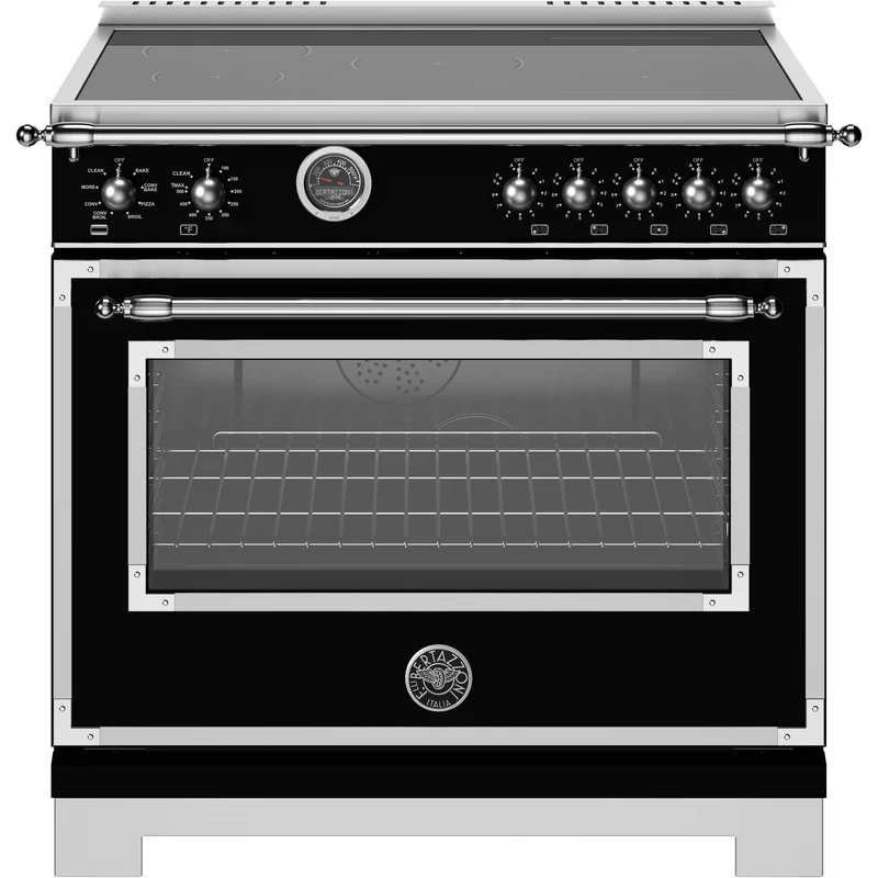 Bertazzoni Cuisinière amovible à induction de 36 pouces HER365ICFEPNET