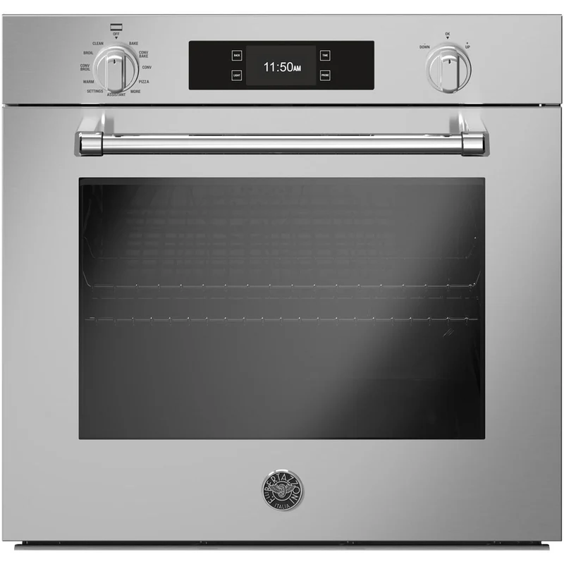 Bertazzoni Four mural encastré simple de 30 po., 4,1 pi.cu. avec technologie convection MAST30FSEXT
