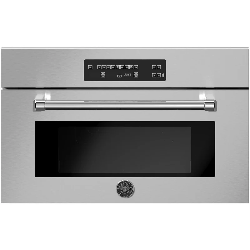 Bertazzoni Four mural encastré simple de 24 po., 1,34 pi.cu. avec cuisson à la vapeur MAST30CSEX