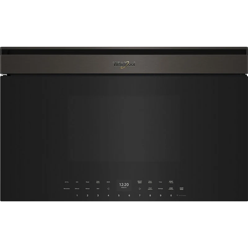 Whirlpool Four à micro-ondes intégré de 30 pouces, 1,1 pi. cu. avec technologie friture à air YWMBT7030SV