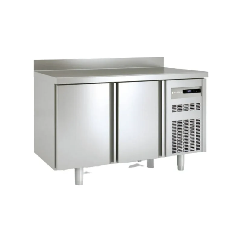 Meuble GN 1/1 réfrigérée positive gamme TOP - 2 portes pleines