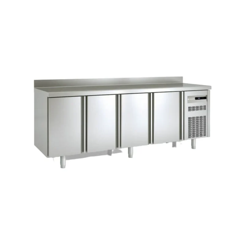 Meuble GN 1/1 réfrigérée positive gamme TOP - 4 portes pleines