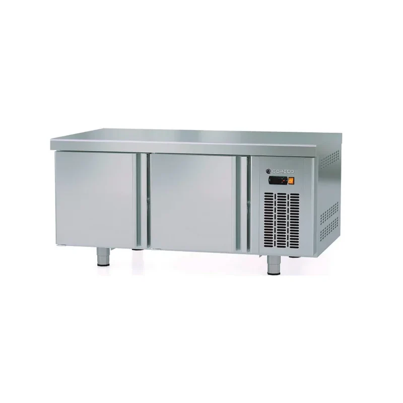 Soubassement réfrigérée positive -2/+8°C gamme TOP - 2 portes pleines - 1200x700x600mm