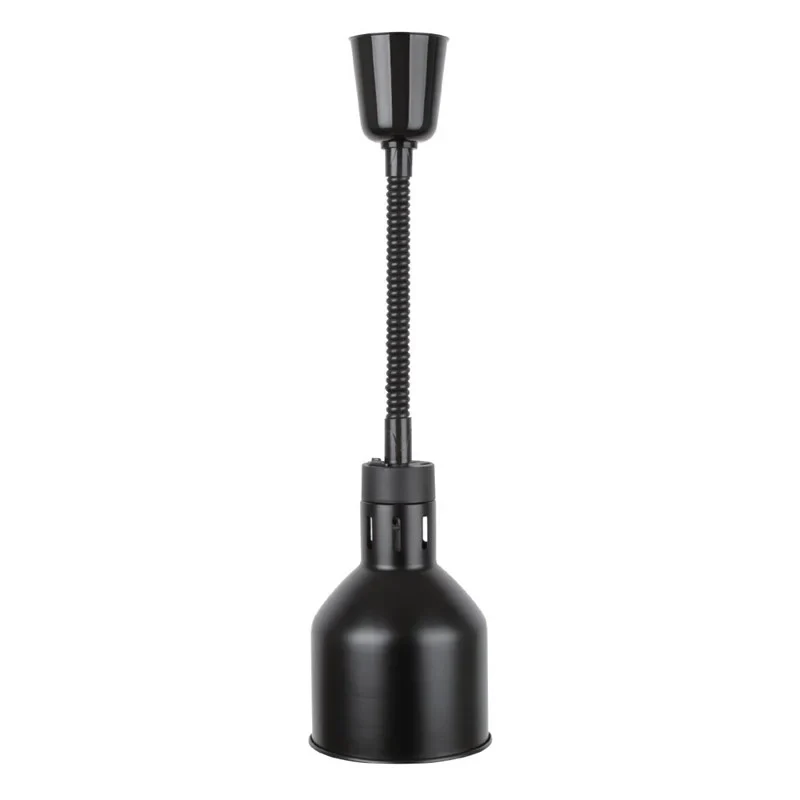 Lampe chauffante télescopique Buffalo avec finition noir mat