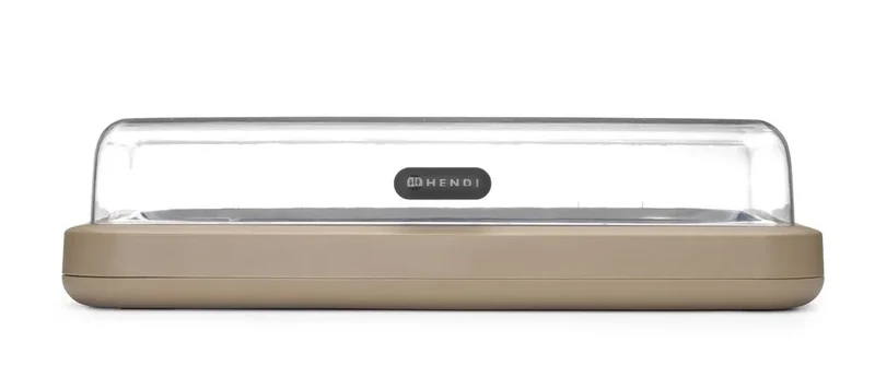 Présentoir réfrigéré UNIQ, HENDI, design by Robert Bronwasser, GN 1/1, Beige, 593x389x(H)147mm