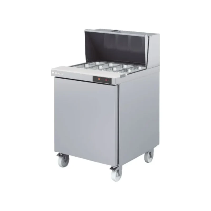 Saladette haut rendement réfrigérée positive 0/+8°C gamme TOP - 1 porte
