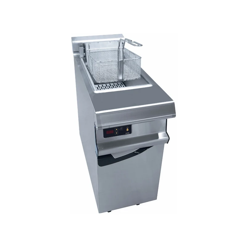 Friteuse gaz 1 cuve de 26L sur meuble