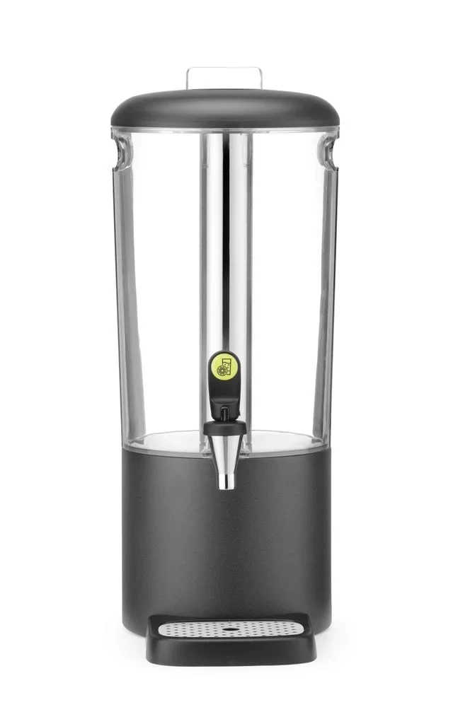 Distributeur de jus, 8 l UNIQ, HENDI, designed by Robert Bronwasser, 8L, Noir, 318x216x(H)532mm