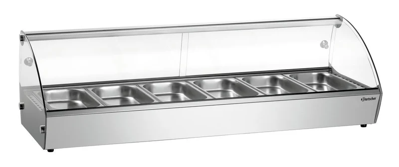 Présentoir chauffant R6 – 6 x GN 1/3
