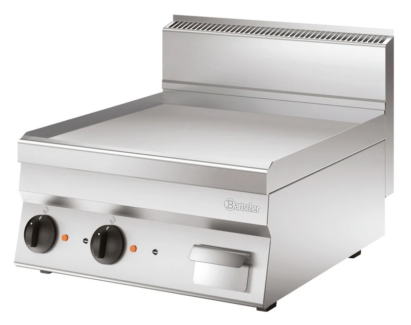 Plaque grill 650, 600E-G, lisse 2 zones
