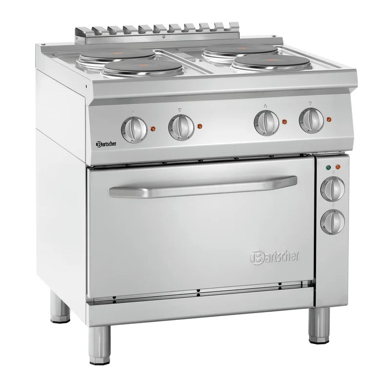 Plan de cuisson él. 700, B800, 4PL + four