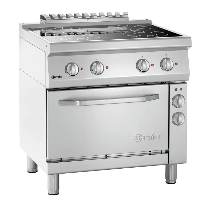 Plan de cuisson él. 700, 4P vitro + four