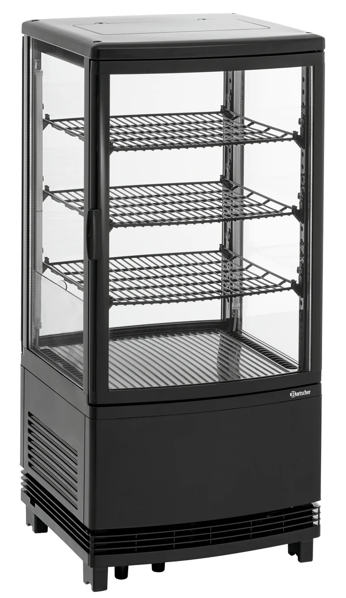Mini vitrine réfrigérée 75L2T noir