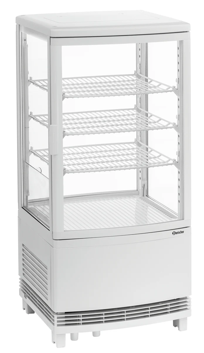 Mini vitrine réfrigérée 75L2T blanc
