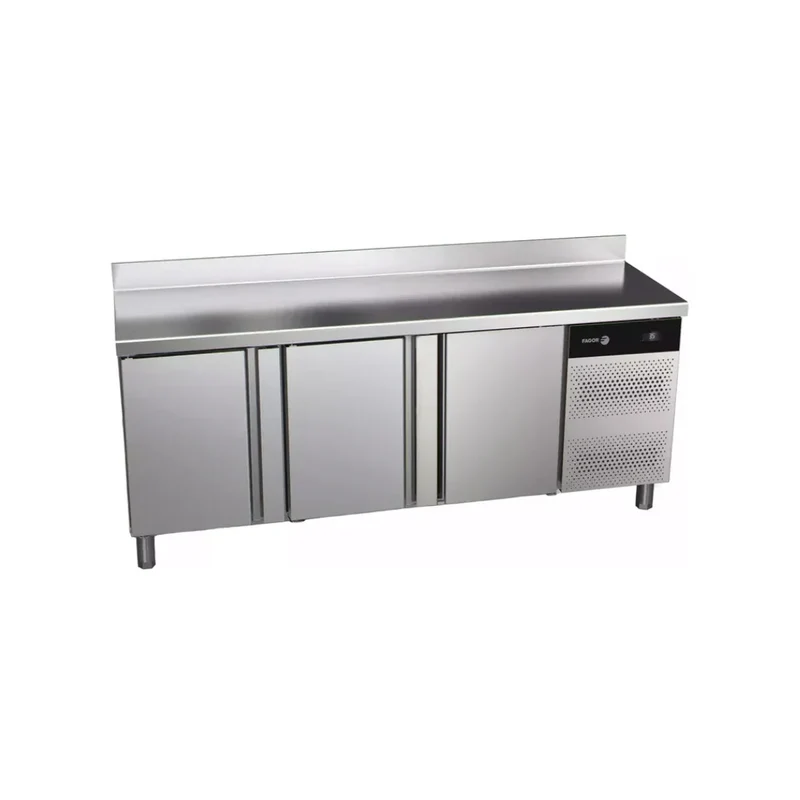 Table réfrigérée positive FAGOR 3 portes - gamme 700 - 428L