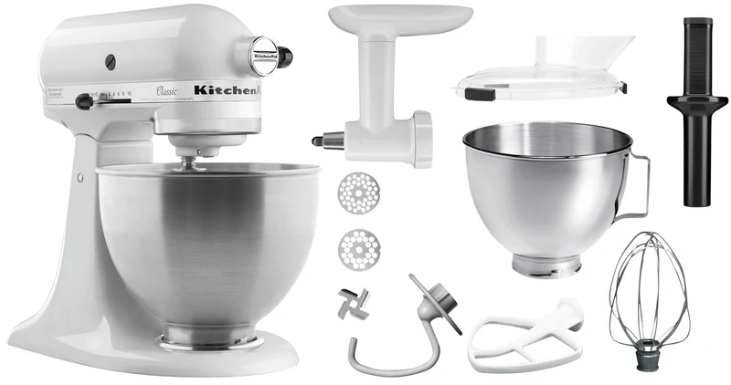 KitchenAid 5K45SSEWH, blc, 4,28L (set)