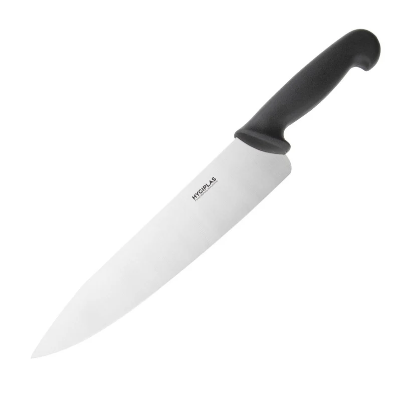 Couteau de cuisine Hygiplas noir 255mm