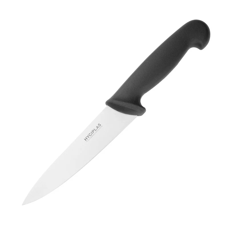 Couteau de cuisine Hygiplas noir 160mm