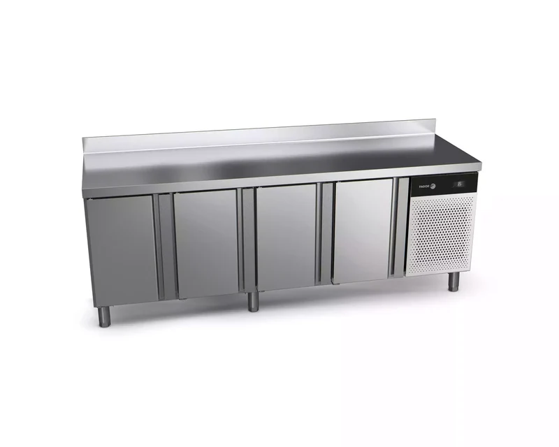 Table réfrigérée positive pâtissière FAGOR 4 portes - gamme 800 - 792L