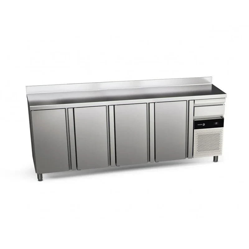 Arrière-bar réfrigérée FAGOR 4 portes pleines - gamme 600 - 747L