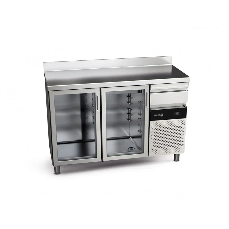 Arrière-bar réfrigérée FAGOR 2 portes vitrées - gamme 600 - 355L
