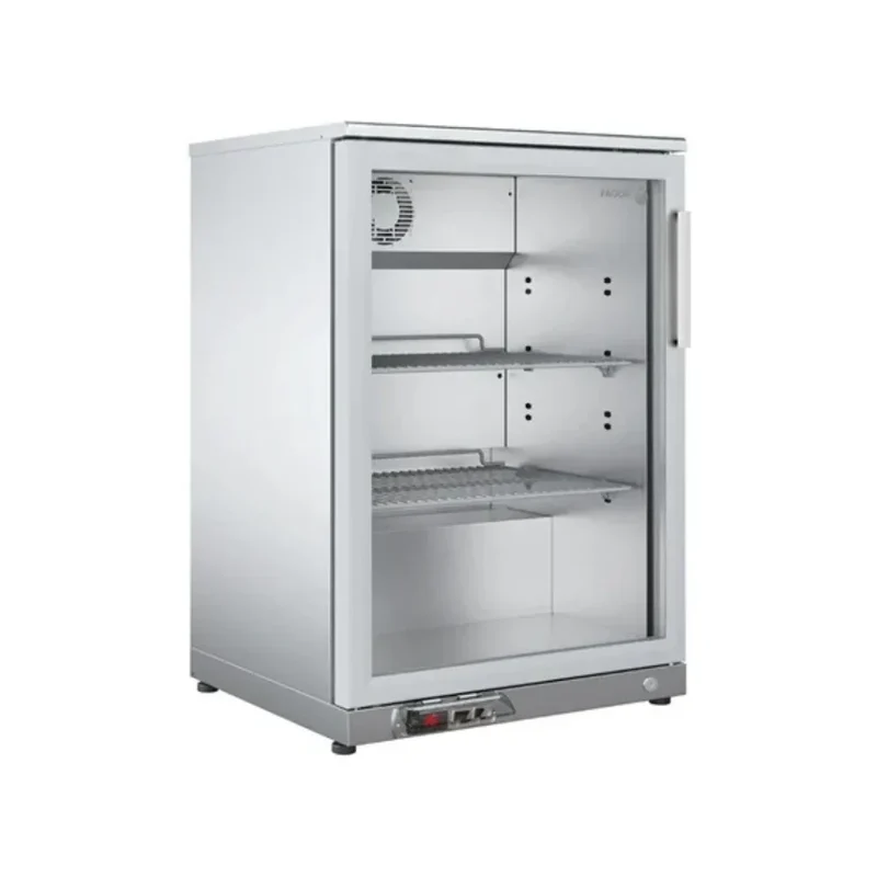 Arrière-bar réfrigérée inox FAGOR 1 porte vitrée - gamme 570 - 142L