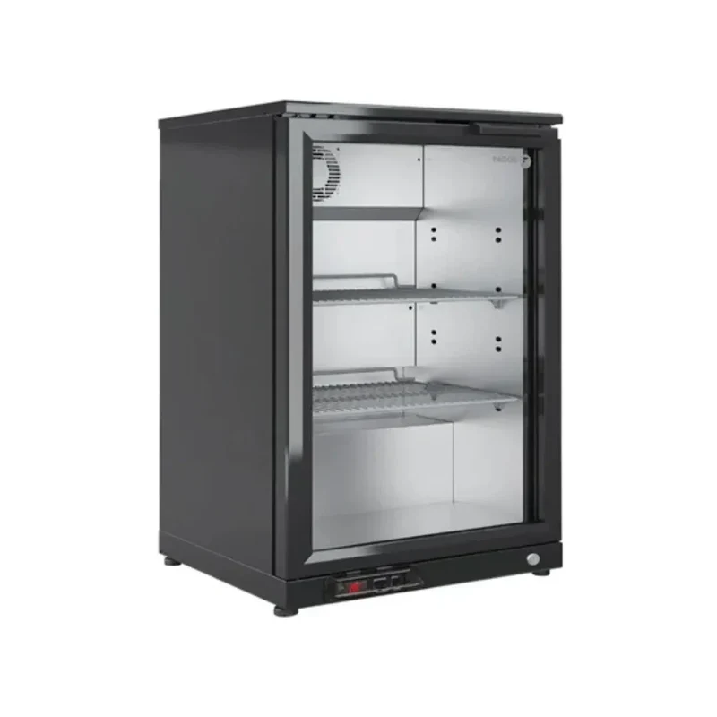 Arrière-bar réfrigérée noir FAGOR 1 porte vitrée - gamme 570 - 142L