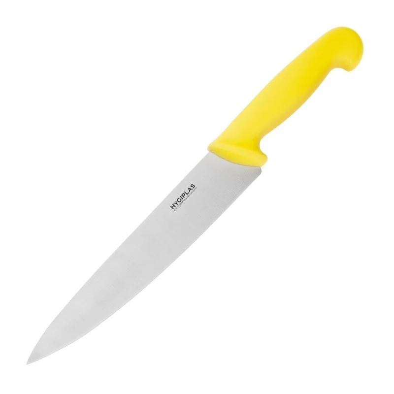 Couteau de cuisine Hygiplas jaune 218mm