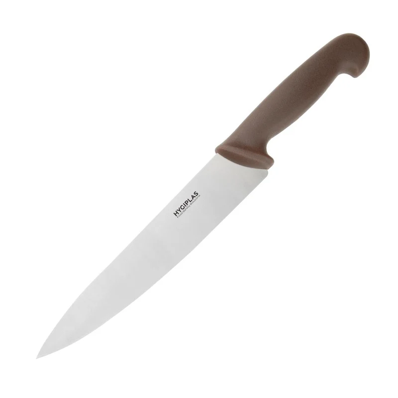 Couteau de cuisine Hygiplas marron 218mm