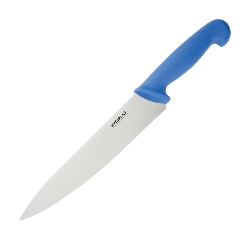 Couteau de cuisine Hygiplas bleu 218mm