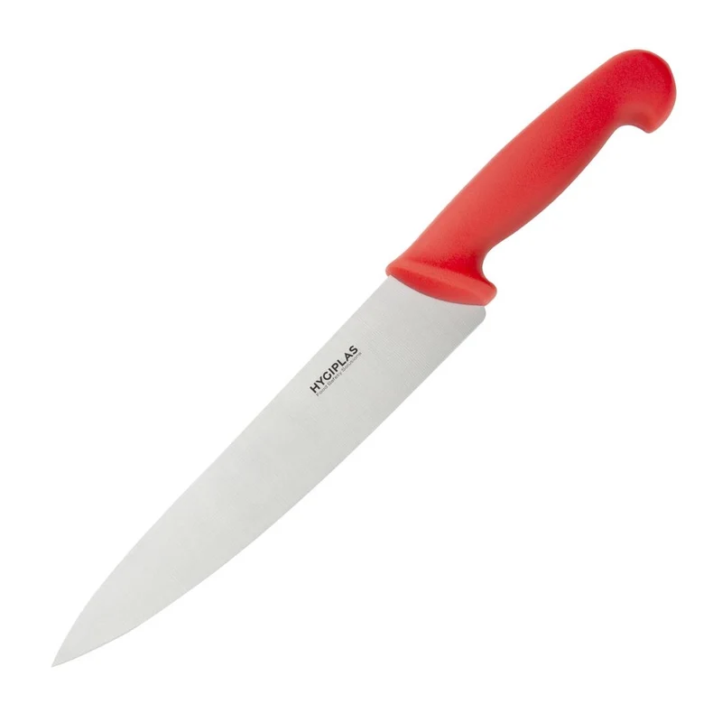 Couteau de cuisine Hygiplas rouge 218mm