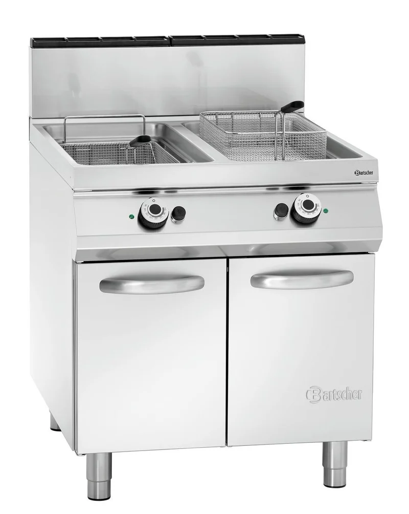 Friteuse à gaz série 900, 2 cuves 20L
